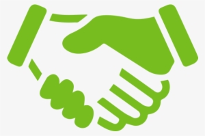 Valued Partnerships - Business Handshake Logo