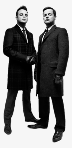 Ant & Dec Black And White - Ant And Dec Serious