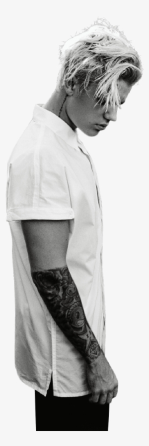 Free Png Justin Bieber Black And White Png Images Transparent - Justin Bieber Billboard Shooting