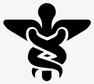 Caduceus Medical Symbol Of Two Ascending Serpents On - Simbolo Da Contabilidade Em Vetor
