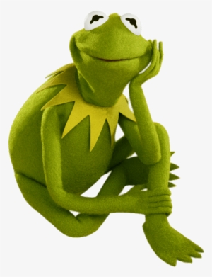 Kermit The Frog Sitting - Kermit The Frog Png