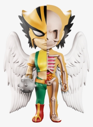 Xxray Hawkgirl 4-inch Figure By Mightyjaxx And Jason - Hawkgirl