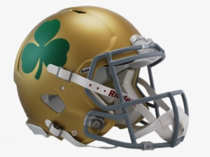 Notre Dame Shamrock Revolution Speed Authentic Helmet - University Of Notre Dame Football Helmet
