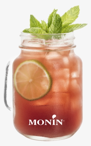 Rhubarb Jam Jar Mocktail Monin - Monin