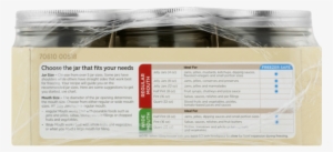 Kerr Regular Mouth Half Pint Mason Jar - 12 Count