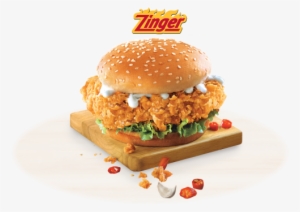 Chicken Zinger - Kfc Tower Burger