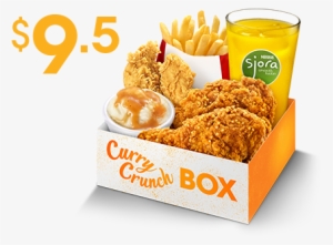 Curry Crunch Box - Crispy Fried Chicken