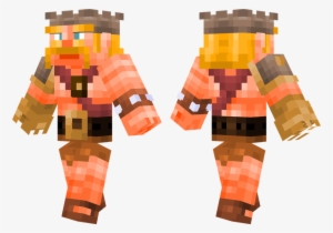 Barbarian King - Clash Of Clans Skin Mcpe