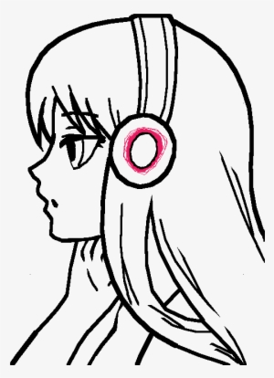 Clipart Royalty Free Stock Anonymous Drawing Girl - Easy Drawing Of Anime Boy