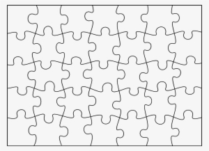 Jigsaw Puzzle Template