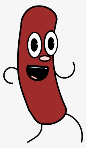 Hot Dog Cartoon Nose Area - Dancing Dog Unisex T-shirt