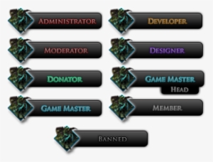 You Can Always Edit The Color On The Ranks, It Dont - Gaming Forum Ranks