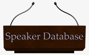 Ncms Speaker Database - Sign