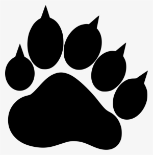 Paw Print Claw Mascot Comments - Icon