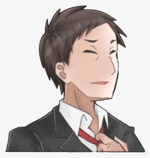 Ryotaro Embarrassed - Cartoon