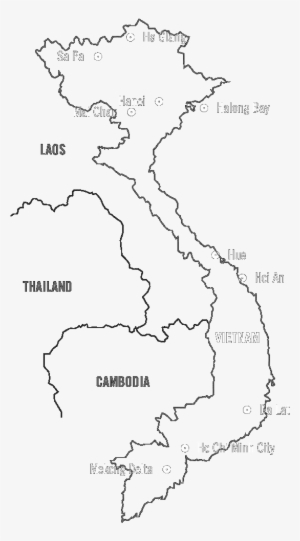 Simple Maps Of Vietnam