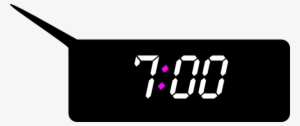 Clock Clip Art At Clipart - 7 00 Pm Digital Clock