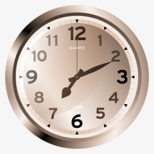 Analog Clock Clip Art At Clker Com Vector Clip Art - Jam Dinding Clip Art