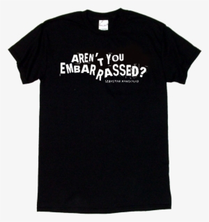 Sebastian Maniscalco Black Tee- Aren't You Embarrassed - Memory Of When I Cared Shirt