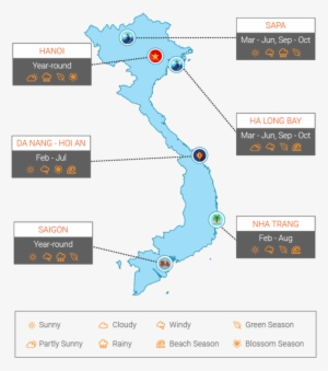Vietnam Weather & When To Go - Atlas