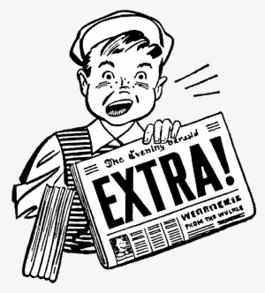 Newspaper - Extra Extra Read All About It Gif