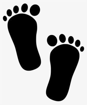 Download Png - Blue Footprints