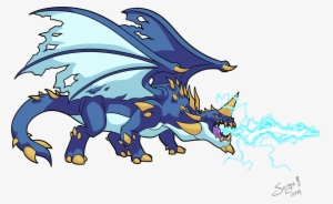 20141109 Blue Dragon Ii - Steem Monsters