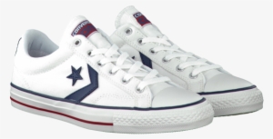 New White Converse Sneakers Star Player Ox 53245 Star - Skate Shoe