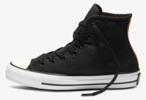 Converse Ctas Pro Ox Black & Tan - Leather