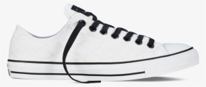 Chuck Taylor All Star Quilted White/black/white White/black/white - Chuck Taylor White With Black