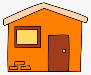 Orange House Clip Art - Orange House Clipart