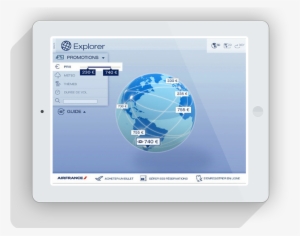 App Air France - Internet Globe
