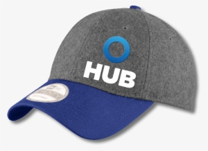 Hub Ballcap - Melton Wool Heather Cap, Black