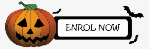 Happy Feet Halloween Enrol Button - Halloween Subscribe Button Png