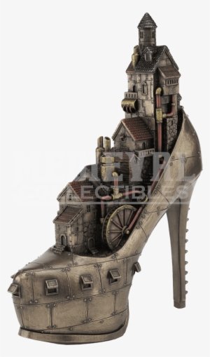 Steampunk Stiletto Hill, Ironopolis Statue