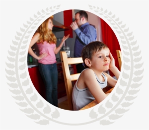 Sad Kid Over Fighting Parents - Parents Getting Divorce