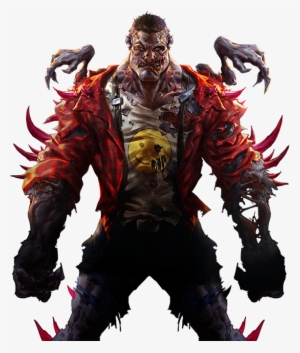 Berg, A Player Character, Concept Art As A Zombie - Dead Island Berg