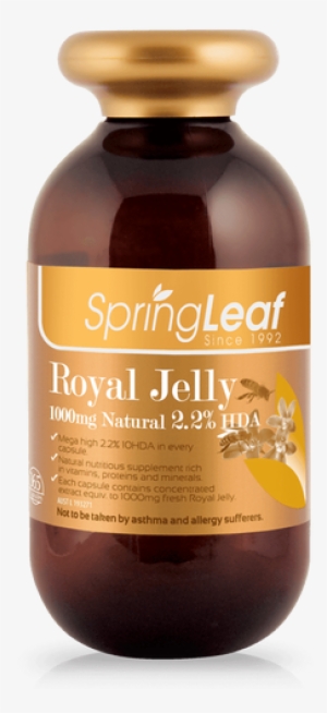 Royal Jelly 1000max - Spring Leaf Premium Royal Jelly 1000mg 2.2% Hda 365c