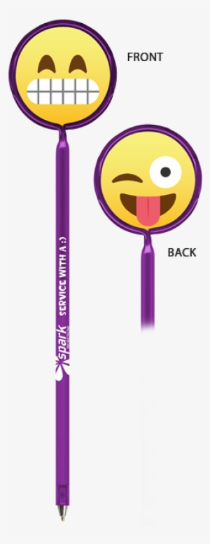 Emoji Grinning / Tongue - 250 Promotional Emoji Grinning Tongue - Billboard Inkbend