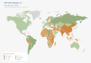 Real Gdp Growth - Gdp Growth Map 2017