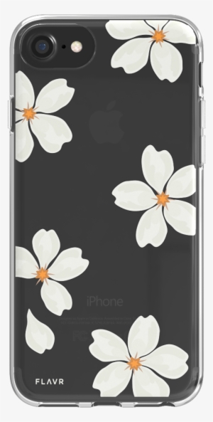 White Petals - Flavr Backcover Iplate White Petals Für Iphone X