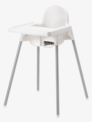 White Silver Baby Chair Chairman Hire Baby High Chair - High Chair