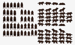 Wolfsheet2 - Sprite Sheet Top Down