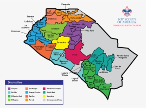 District Meeting Information - El Camino Real Map Orange County