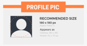 Profile Image Size - Circle