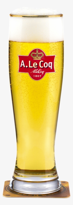 Serving Pale Lager From A Bottle - Wheat Beer