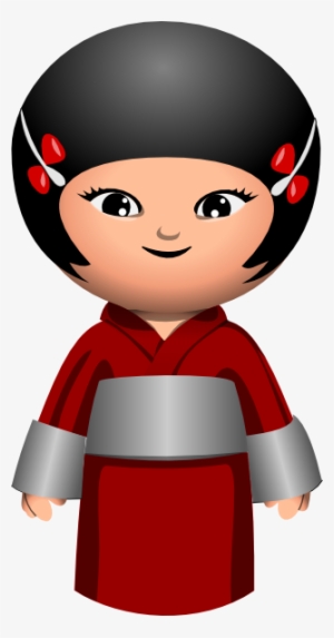 Japanese Girl Clipart Png