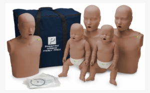 Prestan Professional Family Pack Dark Skin - Prestan Cpr Manikin Family Pack
