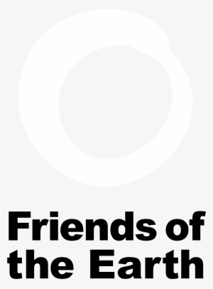 Friends Of The Earth Logo Black And White - Friends Of The Earth Malta