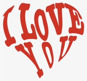 , , - Clipart I Love You Png